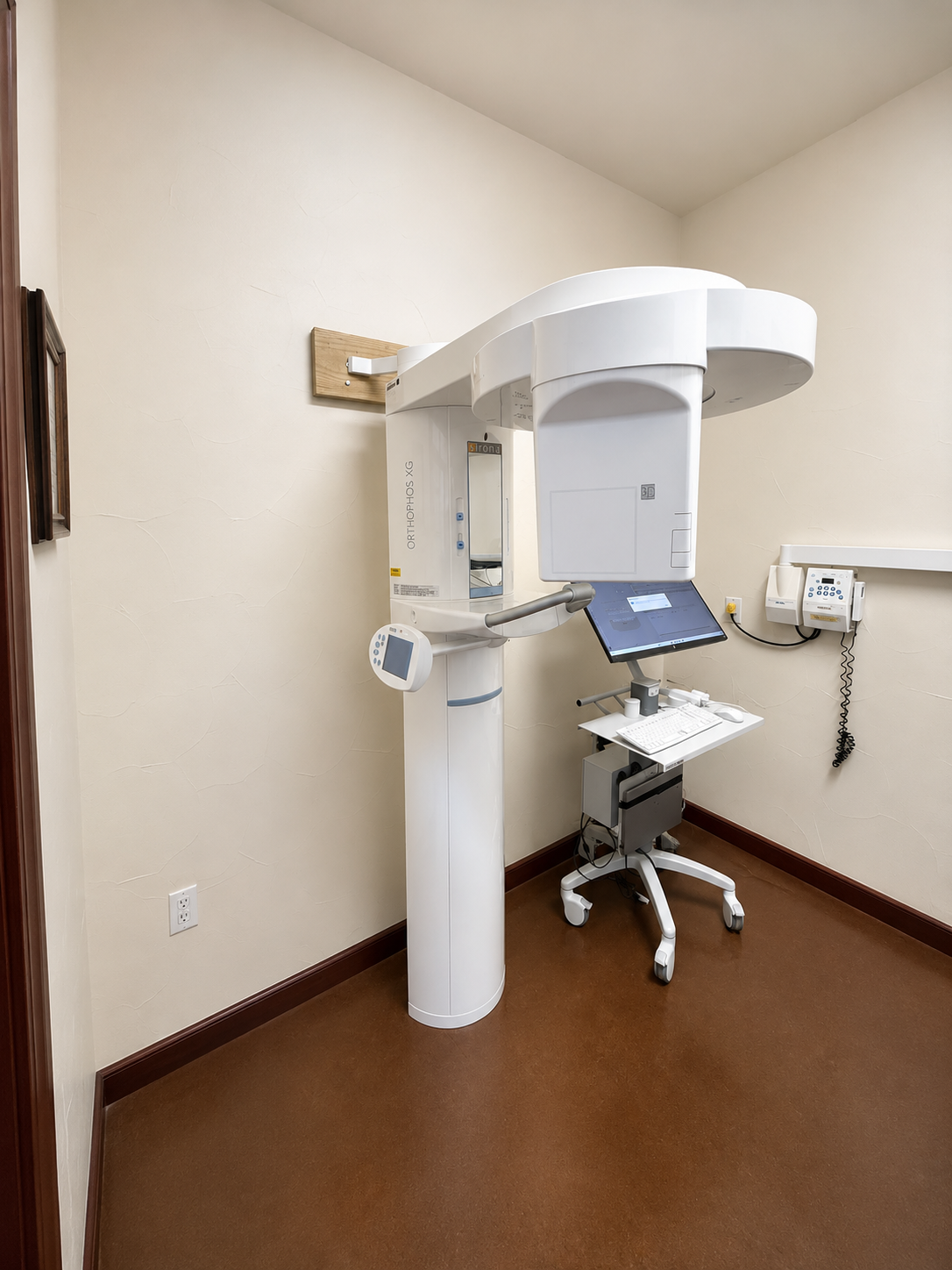 Comfortable dental treatment room