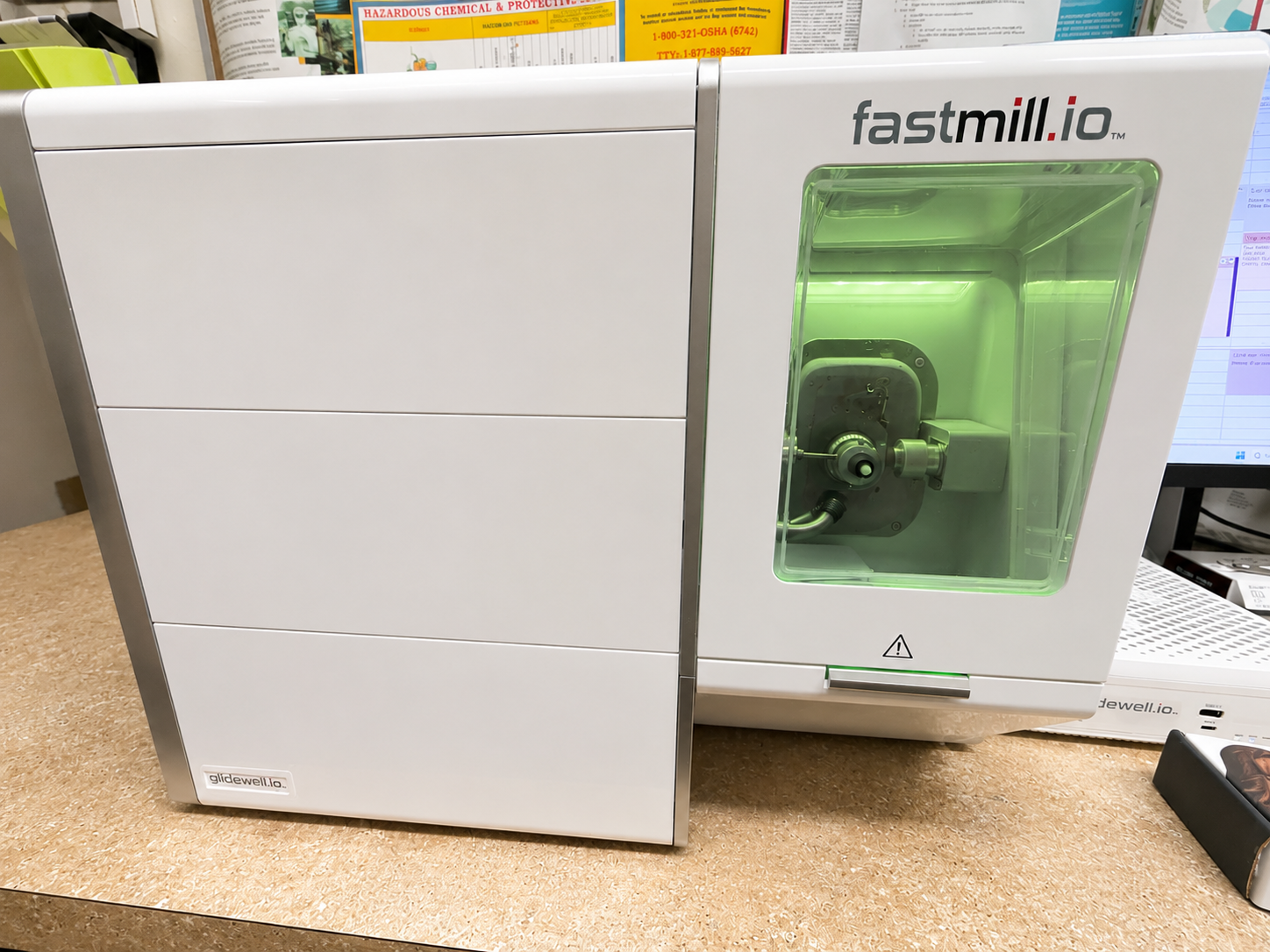 Sterilization and safety station